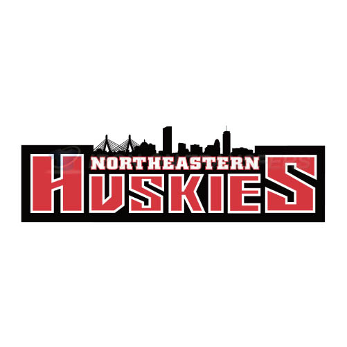 Northeastern Huskies Iron-on Stickers (Heat Transfers)NO.5634